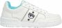 Chiara Ferragni Collection Witte Logo Sneaker Rubberen Zool Ronde Neus Vetersluiting White Dames - Thumbnail 2