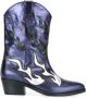 Chiara Ferragni Collection Blauwe Vlam Texani Laarzen Blue Dames - Thumbnail 1