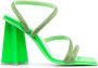 Chiara Ferragni Collection Groene Ster Hak Sandalen Green Dames - Thumbnail 1