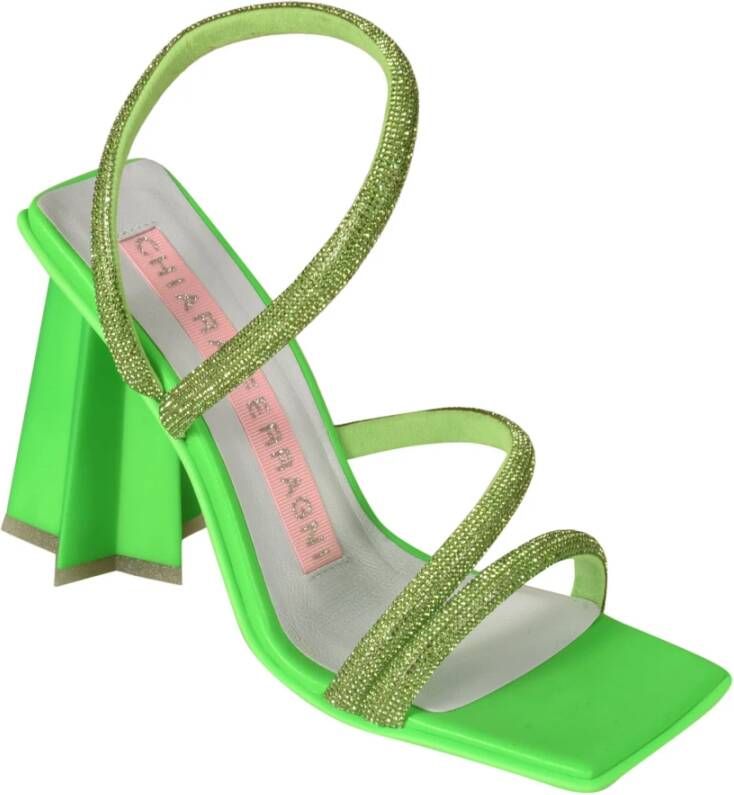 Chiara Ferragni Collection Sandalen met hoge hakken Groen Dames