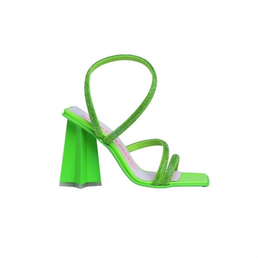 Chiara Ferragni Collection Sandalen met hoge hakken Groen Dames