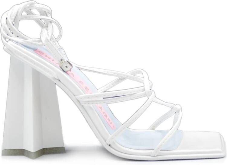 Chiara Ferragni Collection Sandalen met hoge hakken Wit Dames