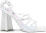 Chiara Ferragni Collection Sandalen met hoge hakken Wit Dames - Thumbnail 4