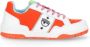 Chiara Ferragni womens leather sneakers Cf 1 Collection Oranje Dames - Thumbnail 6