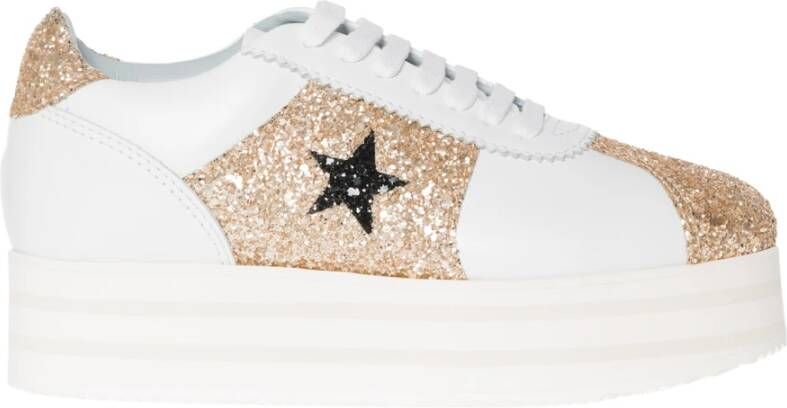 Chiara Ferragni Collection Witte Sneakersstar Schoenen White Dames