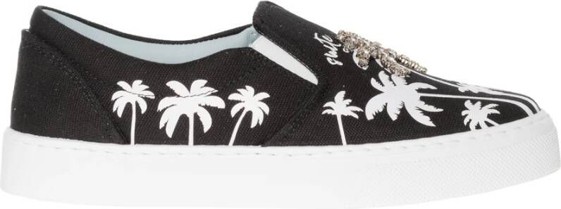 Chiara Ferragni Collection Zwarte Instapcanvas Schoenen Black Dames