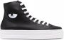 Chiara Ferragni high leather sneakers Collection Zwart Dames - Thumbnail 2