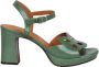 Chie Mihara Blokhak enkelband sandalen Green Dames - Thumbnail 1