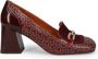 Chie Mihara Bordeaux Platte Schoenen Geometrisch Patroon Red Dames - Thumbnail 1