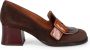 Chie Mihara Bruine Hakken 70s Stijl Lederen Schoenen Brown Dames - Thumbnail 1