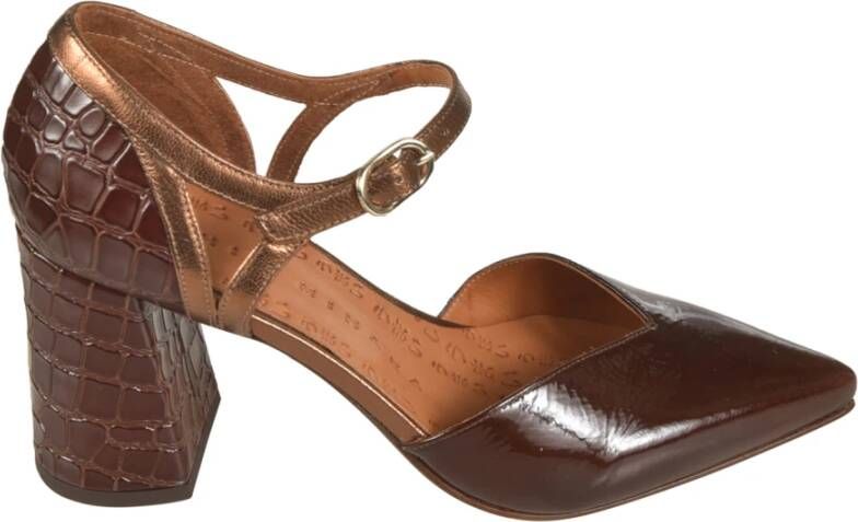 Chie Mihara Bruine Platte Schoenen Brown Dames