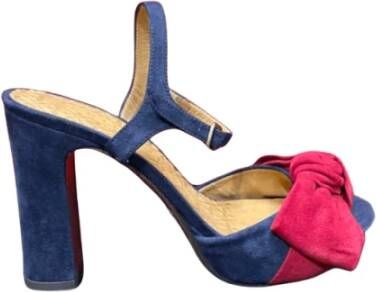 Chie Mihara Cactus Hoge Hak Sandalen Blauw Dames