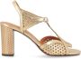 Chie Mihara Champagne Leren Sandaal Bessy Model Yellow Dames - Thumbnail 1