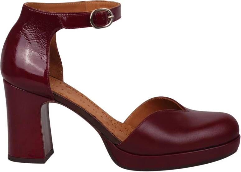 Chie Mihara Damaho45 Pumps met Brede Hak Red Dames