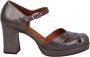 Chie Mihara Demin Pumps met Vlechtdetail Gray Dames - Thumbnail 1