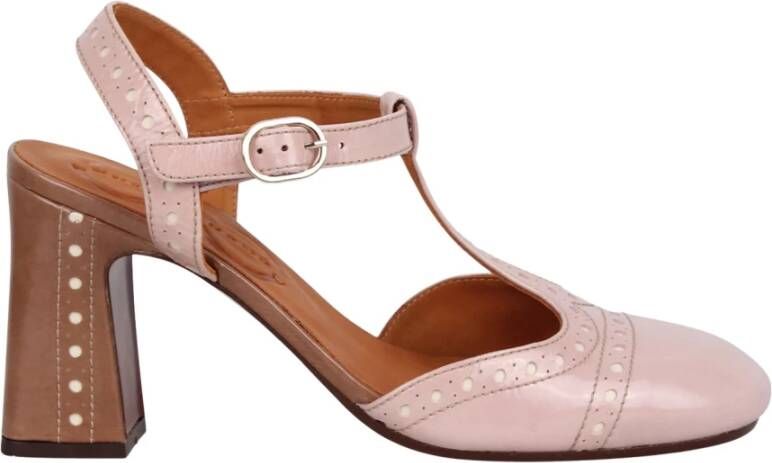 Chie Mihara Elegante Slingback Hoge Hak Pumps Pink Dames