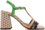 Chie Mihara High Heel Sandals Green Dames - Thumbnail 1