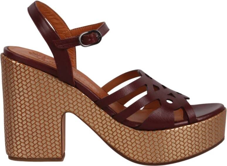 Chie Mihara Jelele Plateau Sandalen Brown Dames