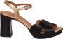 Chie Mihara Kelis Sandalen met hoge blokhak Black Dames - Thumbnail 1