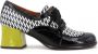 Chie Mihara Leren en lak veterschoenen Black Dames - Thumbnail 1