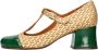 Chie Mihara Mafa Saloutofee-Verde Pumps Beige Dames - Thumbnail 1