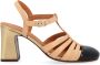 Chie Mihara Mekong Nude Zwart Sandalen Multicolor Dames - Thumbnail 1