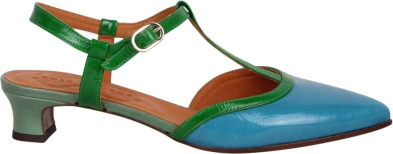 Chie Mihara Pumps met blokhak en enkelband Multicolor Dames