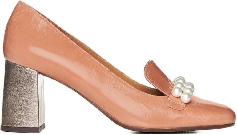 Chie Mihara Pumps met pareldetail en middelhak Orange Dames