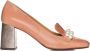 Chie Mihara Pumps met pareldetail en middelhak Orange Dames - Thumbnail 1