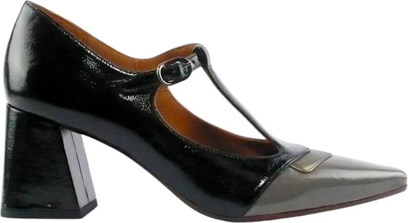 Chie Mihara Zwart Grijs Decollete Schoenen Black Dames