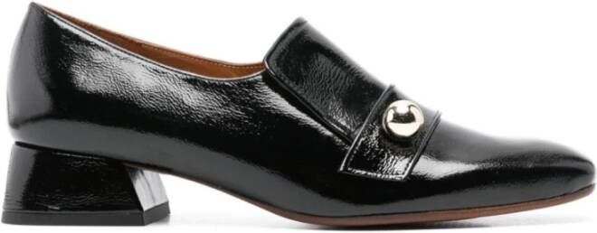 Chie Mihara Zwarte Bos Mocassin Schoenen Black Dames