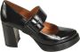 Chie Mihara Zwarte platte schoenen Black Dames - Thumbnail 1