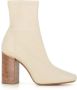 Chloé Beige Leren Ritslaarzen Beige Dames - Thumbnail 1