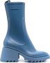 Chloé Blauwe PVC regenlaarzen Betty Blue Dames - Thumbnail 1