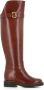 Chloé Cognac Brown High Coddington Laarzen Brown Dames - Thumbnail 1