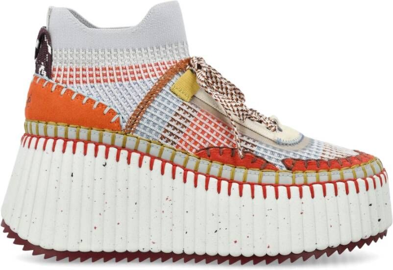 Chloé Dames Sneakers Herfstzonsondergang Multicolor Dames