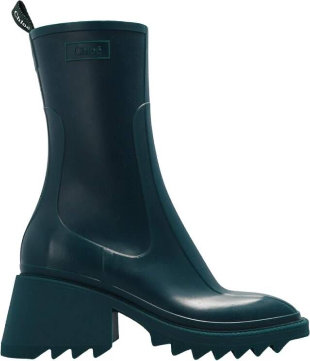 Chloé Stijlvolle Chelsea Boots Green Dames