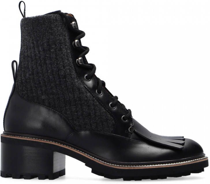 Chloé Boots & laarzen Franne Sock Ankle Boots in zwart