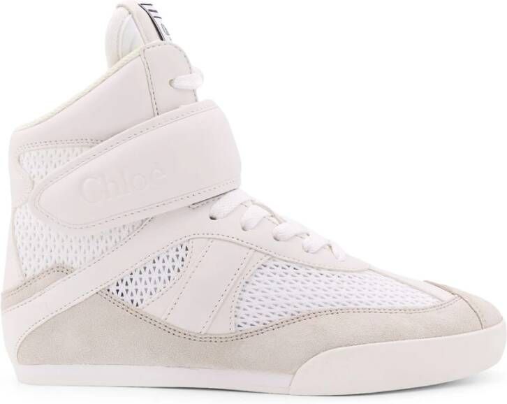 Chloé High-top Kick Sneakers White Dames