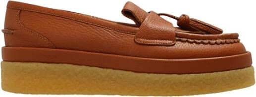 Chloé Jamie Loafers Bruine Platform Loafers Brown Dames