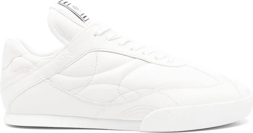 Chloé Kick Sneakers in Wit White Dames