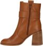 Chloé Luxe Blokhaklaarzen Montpellier Boutique Brown Dames - Thumbnail 1