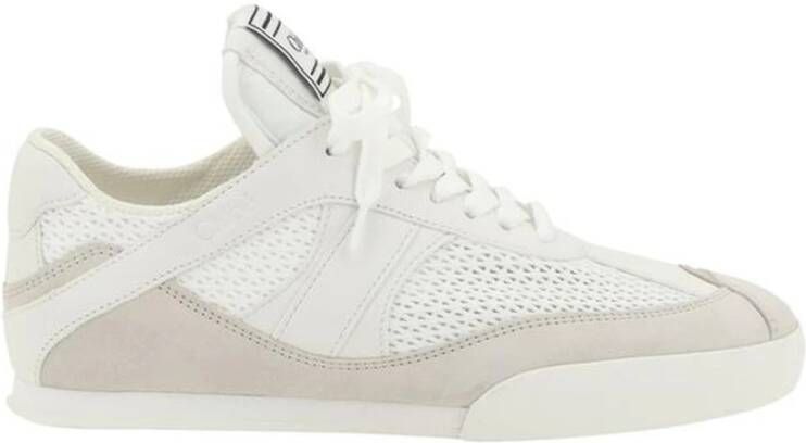 Chloé Mesh en Suède Veterschoenen Multicolor Dames