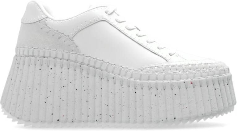 Chloé Nama platform sneakers White Dames