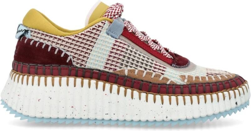 Chloé Paarse Sneakers voor Dames Multicolor Dames