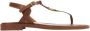 Chloé Platte sandalen met gespsluiting Beige Dames - Thumbnail 1