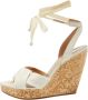 Chloé Pre-owned Canvas sandals White Dames - Thumbnail 1