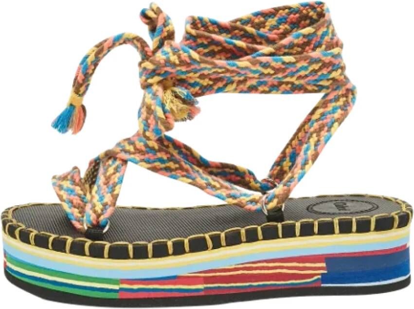 Chloé Pre-owned Fabric sandals Multicolor Dames