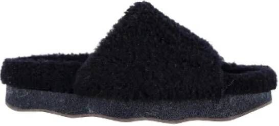 Chloé Pre-owned Fur sandals Black Dames