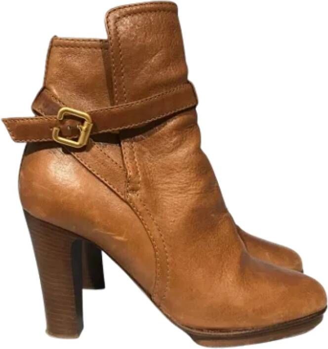 Chloé Pre-owned Laarzen Brown Dames